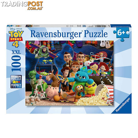 Ravensburger Toy Story 4 To The Rescue 100 XXL Piece Jigsaw Puzzle - Ravensburger - Tabletop Jigsaw Puzzle GTIN/EAN/UPC: 4005556104086