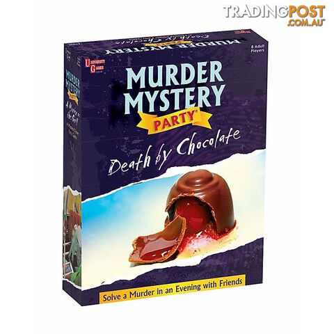 Murder Mystery Party: Death By Chocolate Board Game - University Games -...