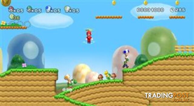 New Super Mario Bros. Wii [Pre-Owned] (Wii) - Nintendo - P/O Wii Software GTIN/EAN/UPC: 045496901738 - photo 2 of 5