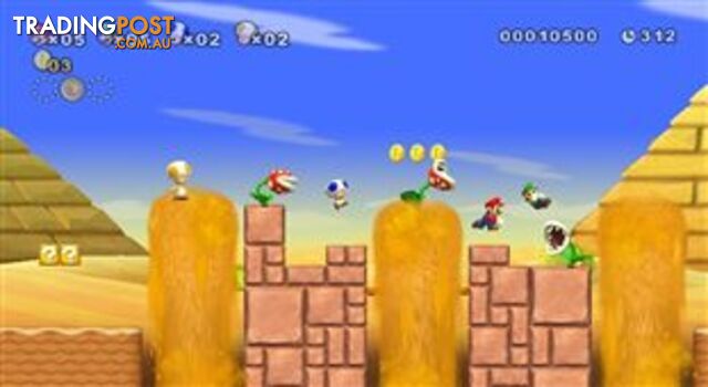 New Super Mario Bros. Wii [Pre-Owned] (Wii) - Nintendo - P/O Wii Software GTIN/EAN/UPC: 045496901738 - photo 5 of 5