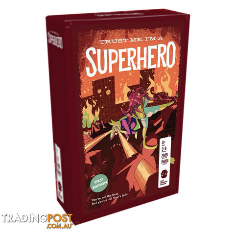 Trust Me I'm a Superhero Card Game - Half Monster Games - Tabletop Card Game GTIN/EAN/UPC: 746935790592