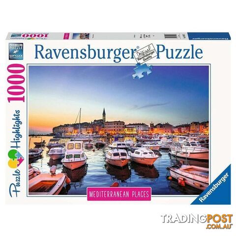 Ravensburger Mediterranean Croatia 1000 Piece Jigsaw Puzzle - Ravensburger - Tabletop Jigsaw Puzzle GTIN/EAN/UPC: 4005556149797