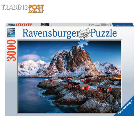 Ravensburger Hamnoy, Lofoten 3000 Piece Jigsaw Puzzle - Ravensburger - Tabletop Jigsaw Puzzle GTIN/EAN/UPC: 4005556170814