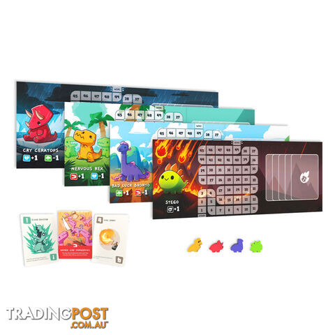 Happy Little Dinosaurs Card Game - Unstable Games - Tabletop Card Game GTIN/EAN/UPC: 810031363315