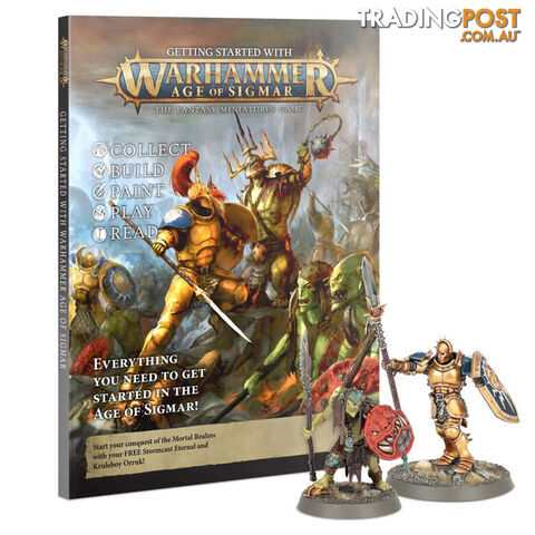 Warhammer: Age of Sigmar Getting Started with Warhammer Age of Sigmar - Games Workshop - Tabletop Miniatures GTIN/EAN/UPC: 9781839064142