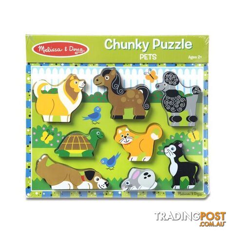 Melissa & Doug Pets Chunky Puzzle - Melissa & Doug - Toys Games & Puzzles GTIN/EAN/UPC: 000772037242