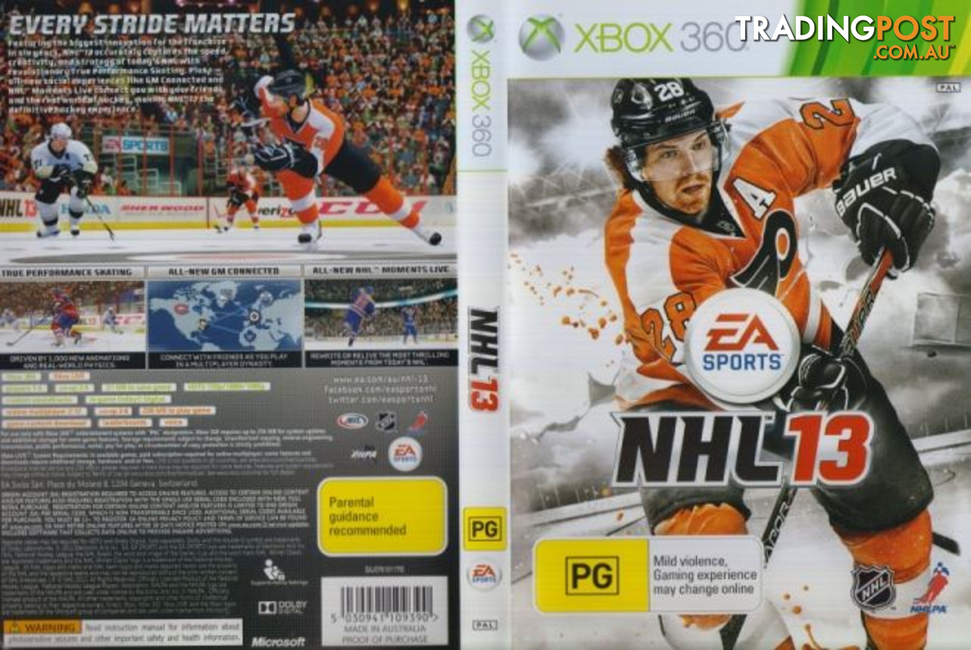 NHL 13 [Pre-Owned] (Xbox 360) - Electronic Arts - P/O Xbox 360 Software GTIN/EAN/UPC: 5030941109390