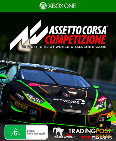 Assetto Corsa Competizione [Pre-Owned] (Xbox One) - 505 Games - P/O Xbox One Software GTIN/EAN/UPC: 8023171045337
