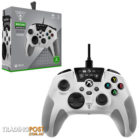 Turtle Beach Recon Controller for Xbox Series XS, Xbox One & PC (White) - Turtle Beach - Xbox Series X Accessory GTIN/EAN/UPC: 731855007059