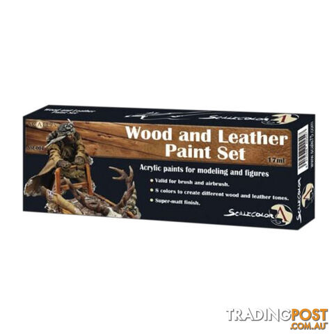 Scale 75 Scalecolor Wood and Leather Paint Set - Scale75 - Tabletop Miniatures GTIN/EAN/UPC: 8412548222547