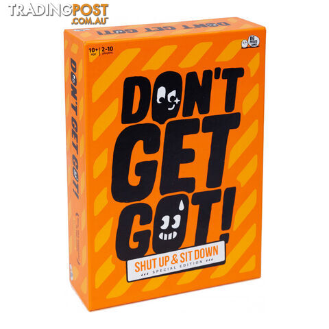 Don't Get Got: Shut Up & Sit Down Special Edition - Big Potato Games - Tabletop...