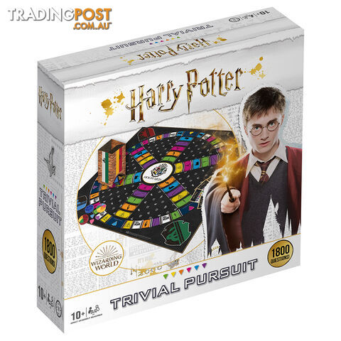 Harry Potter Trivial Pursuit Ultimate Edition Board Game - Winning Moves -...