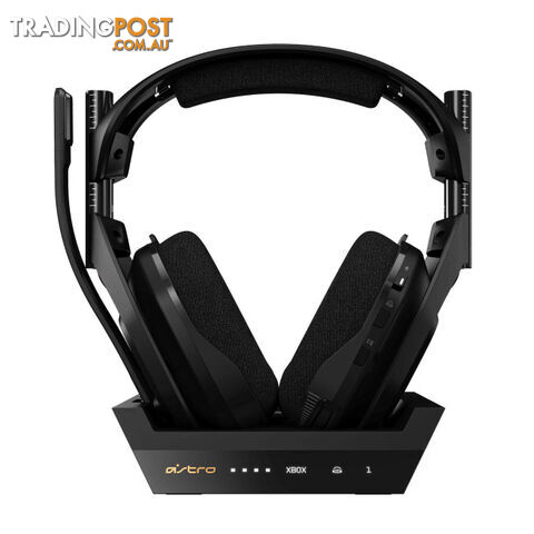 ASTRO A50 Gen 4 Wireless Headset (Black/Gold) for Xbox One / PC & Mac - ASTRO - Headset GTIN/EAN/UPC: 097855148155 - photo 2 of 6