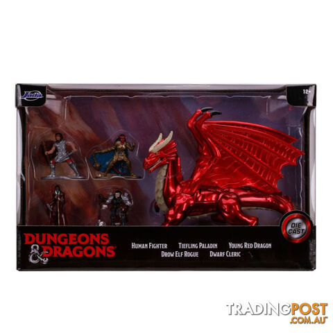 Dungeons & Dragons: Metal Die Cast Figure Deluxe Pack - Jada Toys - Merch Collectible Figures GTIN/EAN/UPC: 801310316948