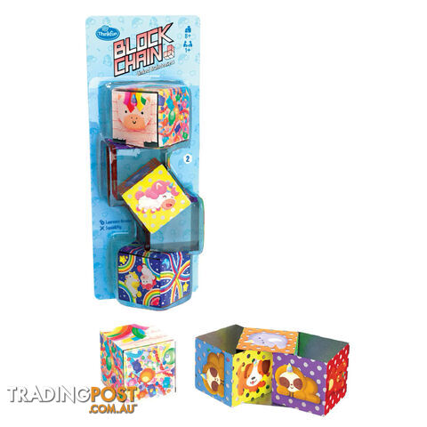 ThinkFun Block Chain Unicorns Brainteaser - ThinkFun - Tabletop Puzzle Game GTIN/EAN/UPC: 4005556764266