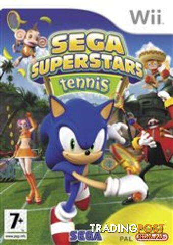SEGA Superstar Tennis [Pre-Owned] (Wii) - SEGA - P/O Wii Software GTIN/EAN/UPC:...