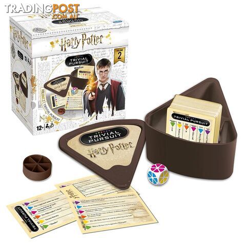 World of Harry Potter Trivial Pursuit Volume 2 Board Game - Hasbro Gaming - Tabletop Board Game GTIN/EAN/UPC: 5036905036856