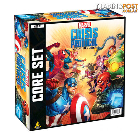 Marvel Crisis Protocol Core Set Miniatures Board Game - Atomic Mass Games - Tabletop Miniatures GTIN/EAN/UPC: 841333108670