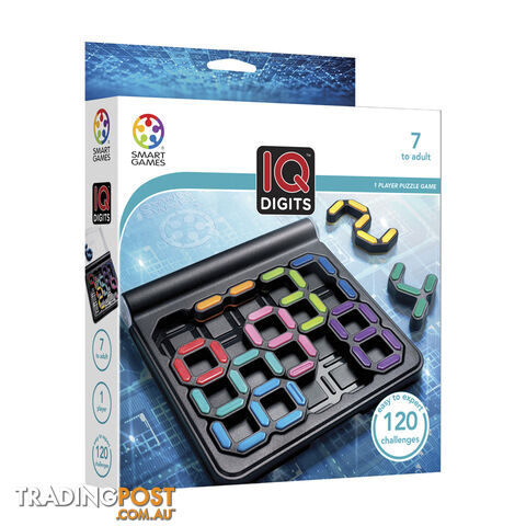 Smart Games IQ Digits Puzzle Game - Smart Games - Tabletop Puzzle Game GTIN/EAN/UPC: 5414301524045