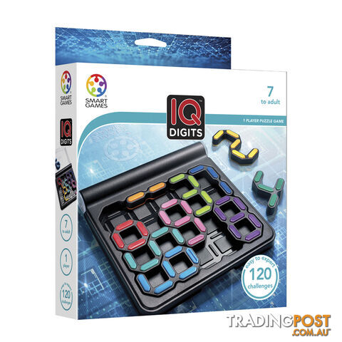 Smart Games IQ Digits Puzzle Game - Smart Games - Tabletop Puzzle Game GTIN/EAN/UPC: 5414301524045