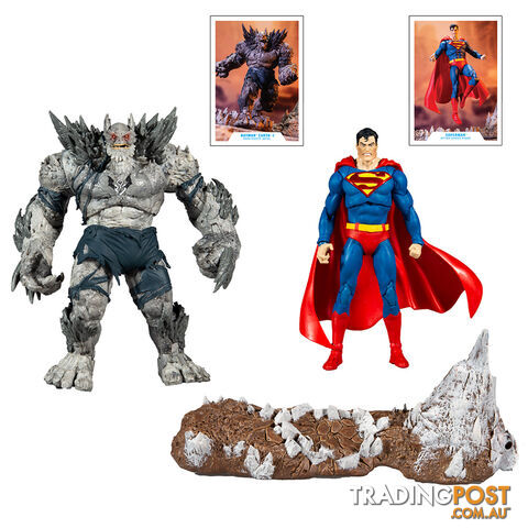 DC Multiverse Batman Earth 1 Devastator VS Superman Figure Multipack - McFarlane Toys - Merch Collectible Figures GTIN/EAN/UPC: 787926154511 - photo 5 of 8
