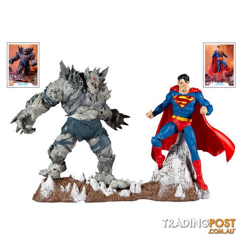 DC Multiverse Batman Earth 1 Devastator VS Superman Figure Multipack - McFarlane Toys - Merch Collectible Figures GTIN/EAN/UPC: 787926154511