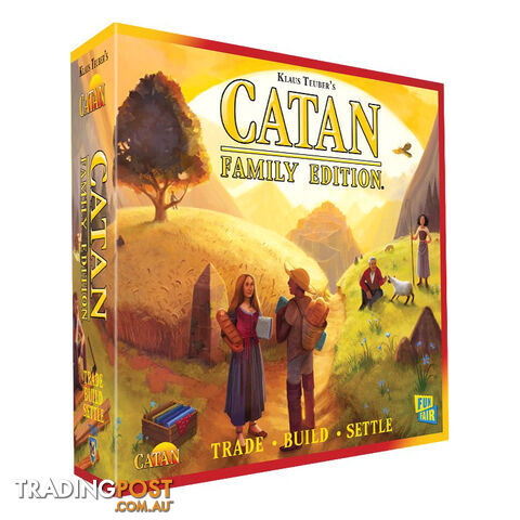 Catan Family Edition Board Game - Mayfair Games - Tabletop Board Game GTIN/EAN/UPC: 029877730025