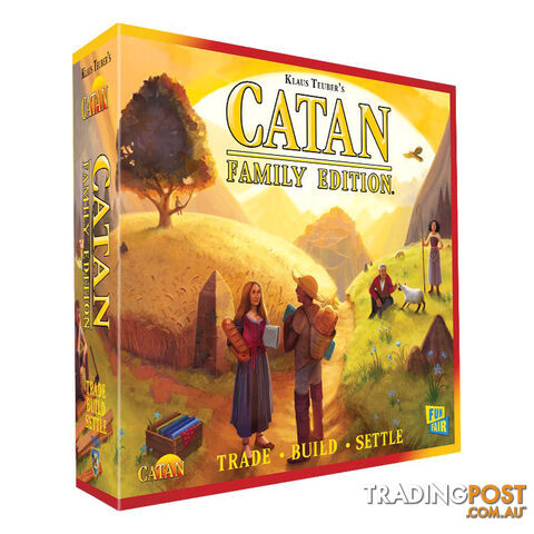 Catan Family Edition Board Game - Mayfair Games - Tabletop Board Game GTIN/EAN/UPC: 029877730025