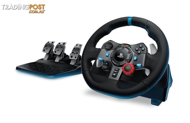 Logitech G29 Driving Force Racing Wheel for PS5, PS4, PS3 & PC - Logitech 941-000115 - Racing Simulation GTIN/EAN/UPC: 097855112781