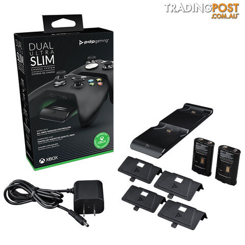 PDP Dual Ultra Slim Charge System for Xbox Series X & Xbox One - PDP - Xbox One Accessory GTIN/EAN/UPC: 708056067625