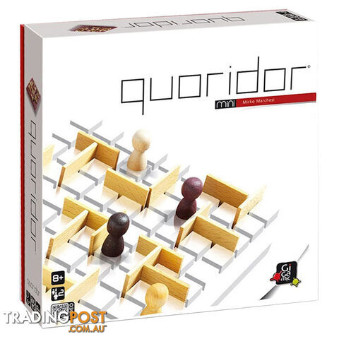 Quoridor Mini Board Game - Gigamic - Tabletop Board Game GTIN/EAN/UPC:...