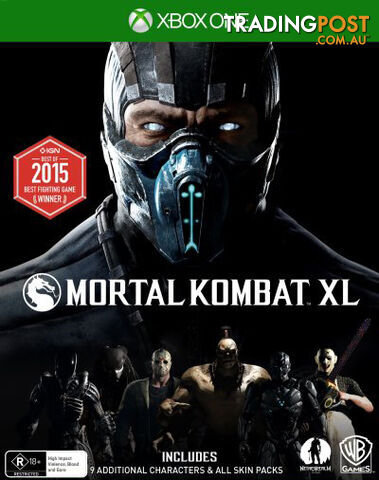 Mortal Kombat XL [Pre-Owned] (PS4) - P/O Xbox One Software GTIN/EAN/UPC: 9325336201855