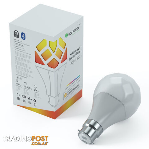 Nanoleaf Essentials Smart Bulb B22 - Nanoleaf - Merch Decor and Lifestyle GTIN/EAN/UPC: 840102702088