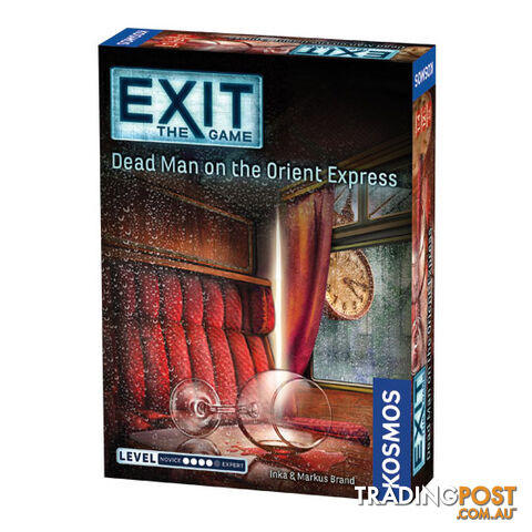 Exit The Game: Dead Man on the Orient Express Puzzle Game - Thames & Kosmos - Tabletop Puzzle Game GTIN/EAN/UPC: 814743013582