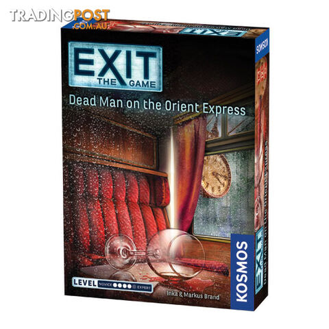 Exit The Game: Dead Man on the Orient Express Puzzle Game - Thames & Kosmos - Tabletop Puzzle Game GTIN/EAN/UPC: 814743013582