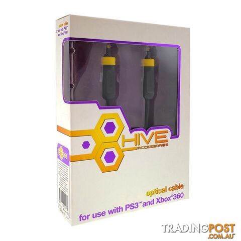 Hive Accessories Optical Cable for PS3 & Xbox 360 - Hive Accessories - Multiplatform GTIN/EAN/UPC: 9338176006269