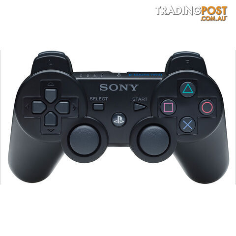 Sony DualShock 3 Controller (Black) [Refurbished] - Sony - Retro PS3 Accessory...