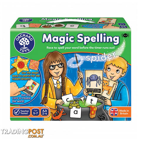 Orchard Toys Magic Spelling Board Game - Orchard Toys - Tabletop Board Game...