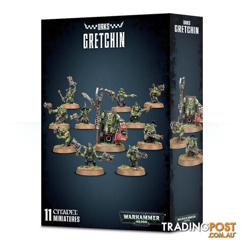 Warhammer 40,000 Orks Runtherd and Gretchen - Games Workshop - Tabletop Miniatures GTIN/EAN/UPC: 5011921156986