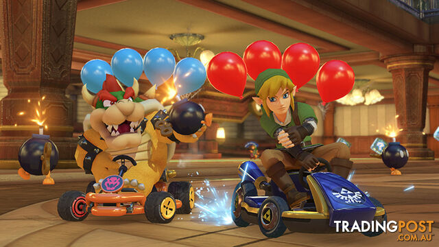 Mario Kart 8 Deluxe (Switch) - Nintendo NINSWIMARIOK8D - Switch Software GTIN/EAN/UPC: 9318113986045 - photo 3 of 5