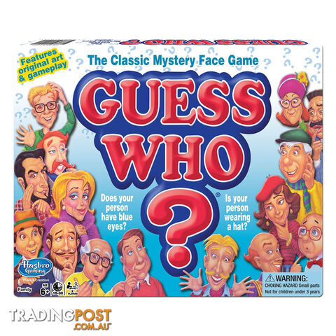 Guess Who? Board Game - Hasbro Gaming - Tabletop Board Game GTIN/EAN/UPC: 714043011915