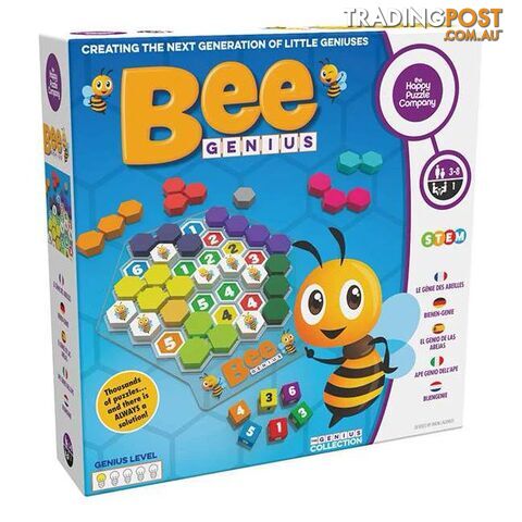 Bee Genius Board Game - The Happy Puzzle Company - Tabletop Puzzle Game GTIN/EAN/UPC: 716053036193
