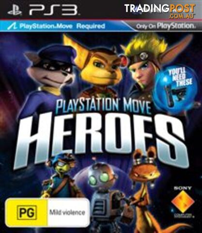 PlayStation Move Heroes [Pre-Owned] (PS3) - Sony Interactive Entertainment -...