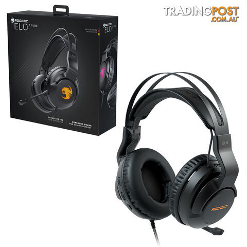 Roccat Elo 7.1 USB Surround Sound RGB Gaming Headset - Roccat - Headset GTIN/EAN/UPC: 731855541300