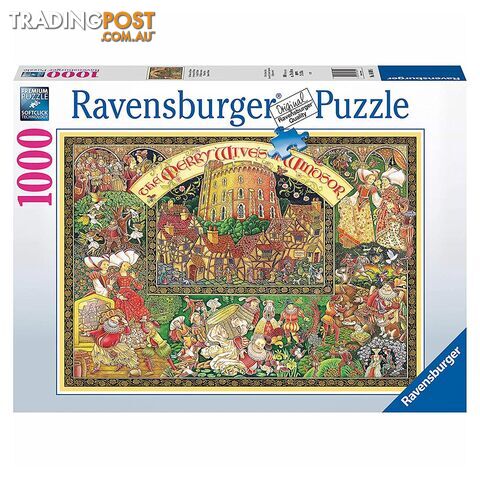 Ravensburger Windsor Wives 1000 Piece Jigsaw Puzzle - Ravensburger - Tabletop Jigsaw Puzzle GTIN/EAN/UPC: 4005556168095