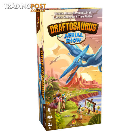 Draftosaurus Aerial Show Expansion Board Game - Ankama - Tabletop Board Game...