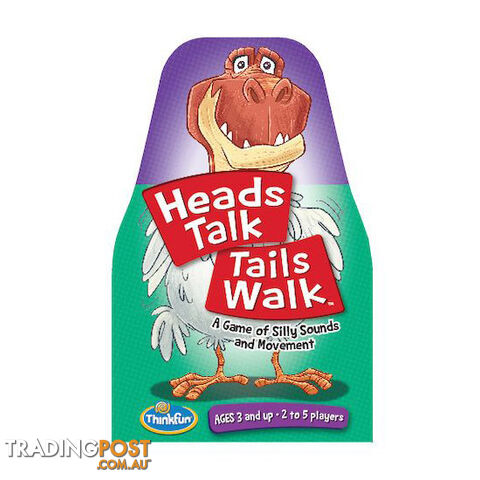 Thinkfun Heads Talk Tails Walk Card Game - ThinkFun - Tabletop Card Game GTIN/EAN/UPC: 019275018603