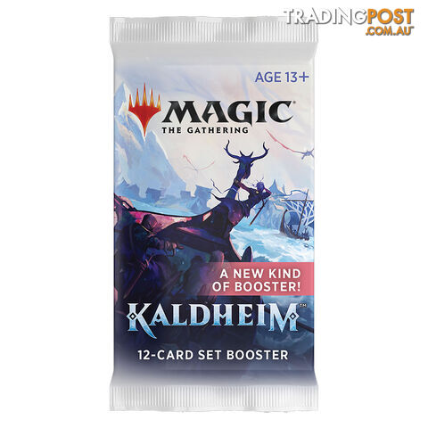 Magic the Gathering Kaldheim Set Booster Pack - Wizards of the Coast - Tabletop Trading Cards GTIN/EAN/UPC: 630509971121