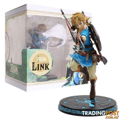 The Legend of Zelda: Breath of the Wild 10 Inch Link Statue - First 4 Figures - Toys Action Figures and Figurines GTIN/EAN/UPC: 5060316620830
