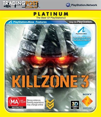 Killzone 3 [Pre-Owned] (PS3) - Sony Interactive Entertainment - Retro P/O PS3...
